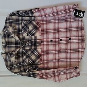 NWT Girl's Flannel Plaid Shirt